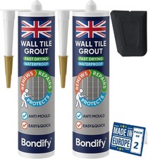 BONDIFY Black Tile Grout 450g