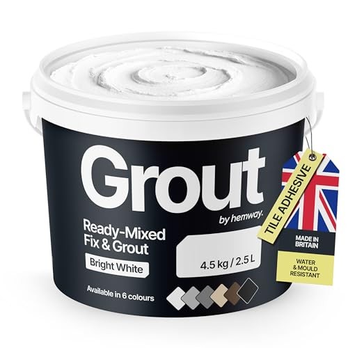 Grey ready mixed grout - grey, &