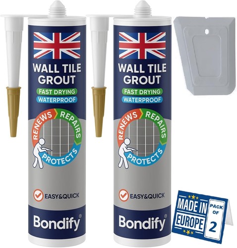 Waterproof wall tile - tile, grout