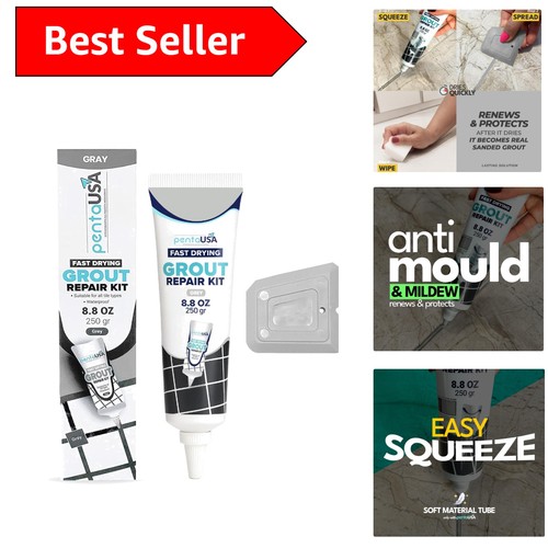 Light grey grout reviver - grey,